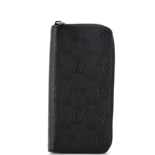 Zippy Wallet Monogram Shadow Leather Vertical