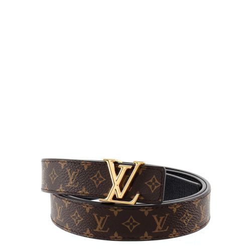 LV Initiales Belt Monogram Canvas Thin 85