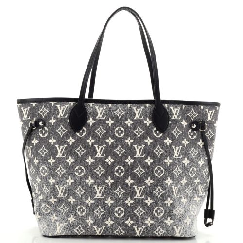 Neverfull NM Tote Monogram Jacquard Denim MM