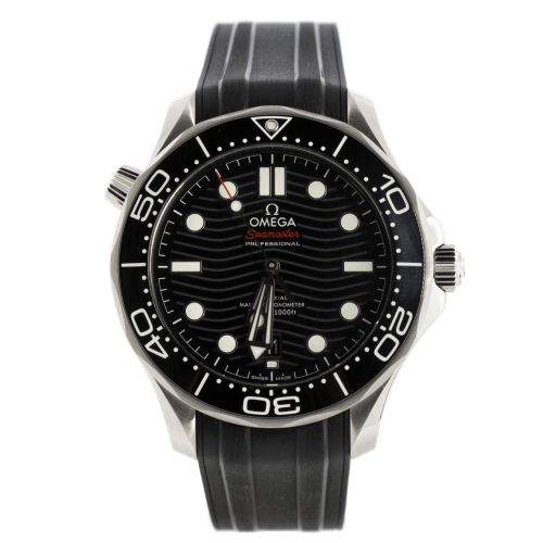 Seamaster Professional Diver 300M Co-Axial Master Chronometer Automatic Watch Stainless Steel and Rubber with Ceramic 42