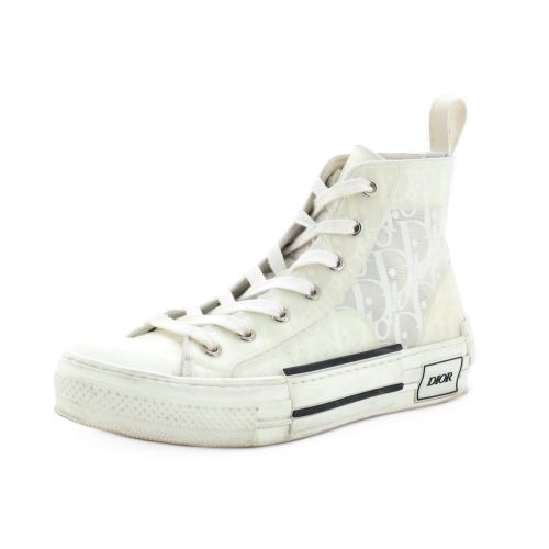 Men's B23 High-Top Sneakers Oblique Coated Canvas and PVC