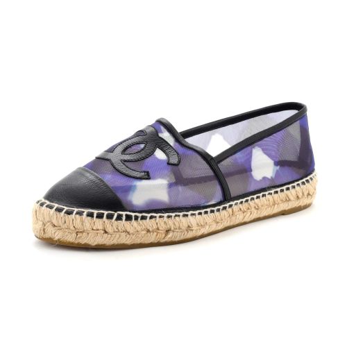 Women's CC Cap Toe Espadrilles Mesh