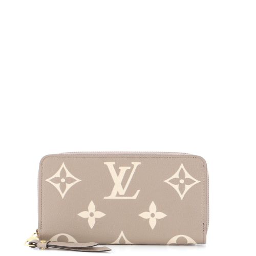 Zippy Wallet Bicolor Monogram Empreinte Giant