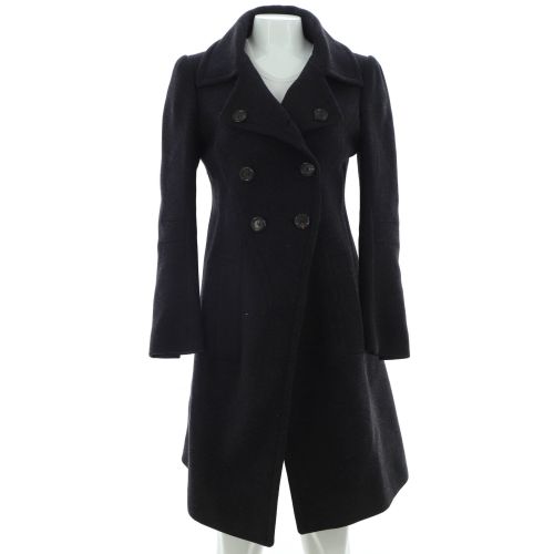 Women's Double Breasted Coat Wool