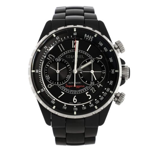 J12 Superleggera Chronograph  Automatic Watch Ceramic and Stainless Steel 41