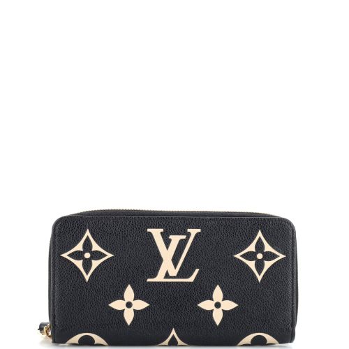 Zippy Wallet Bicolor Monogram Empreinte Giant