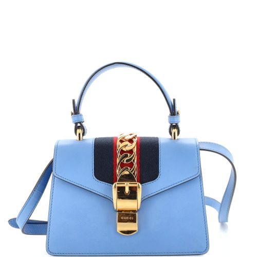 Sylvie Top Handle Bag Leather Mini