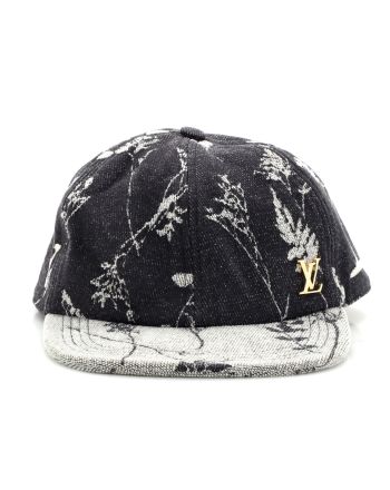 Easy Fit Baseball Cap Flower Printed Cotton