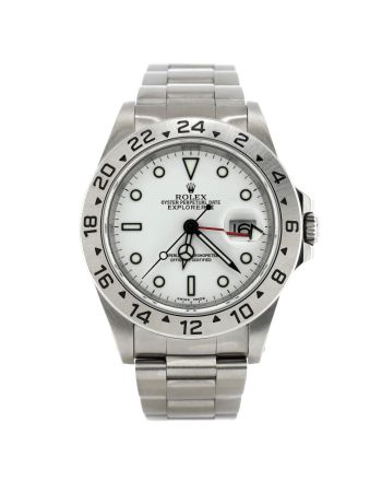 Oyster Perpetual Explorer II Automatic Watch Stainless Steel 40