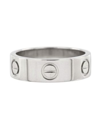 Love Band Ring Platinum