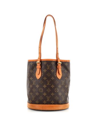 Petit Bucket Bag Monogram Canvas