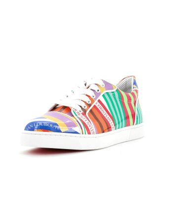 Women's Vieira Flat Sneakers Printed Patent