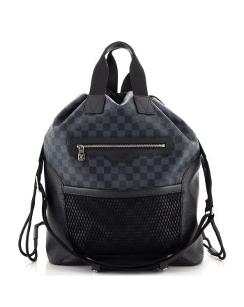 Matchpoint Hybrid Backpack Damier Cobalt