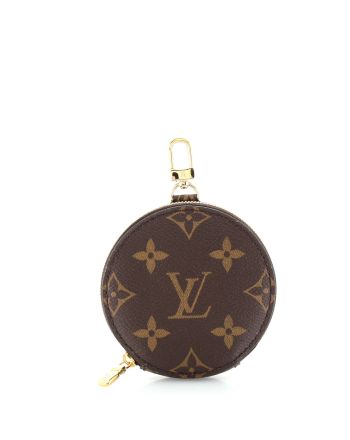 Multi Pochette Accessoires Round Coin Purse Monogram Canvas