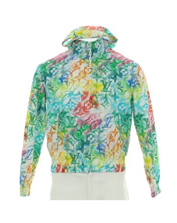 Men's Windbreaker Limited Edition Monogram Pastel Multicolor Polyamide