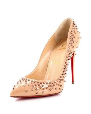 Women's Escarpic Pumps Studded Patent 100