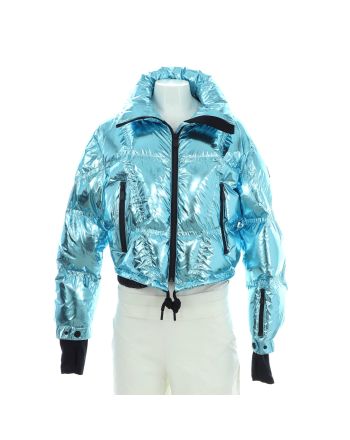 Women's Grenoble Valsorey Cropped Puffer Jacket Quilted Polyamide with Down