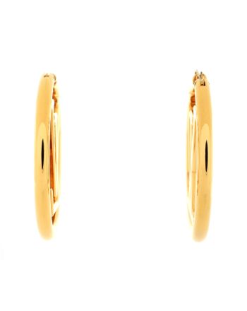 Louise Hoop Earrings Metal GM