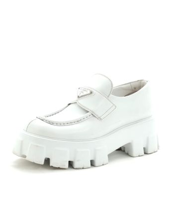 Women's Monolith Loafers Leather