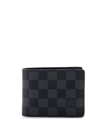 Slender Wallet Damier Graphite